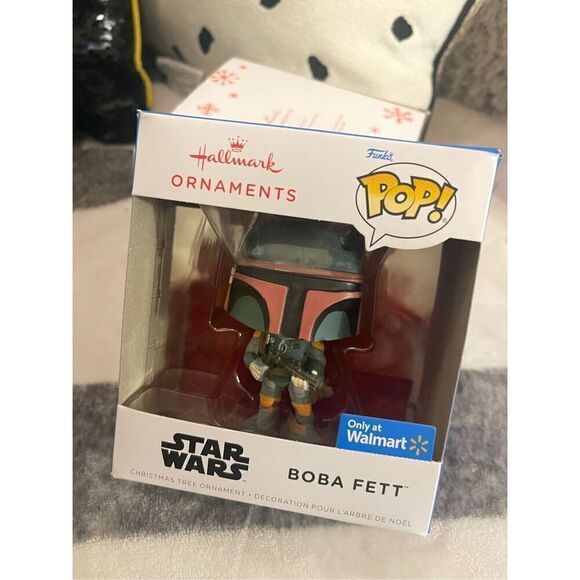 Nip nwt hallmark x star wars boba fettornaments tree xmas charm - Picture 1 of 1